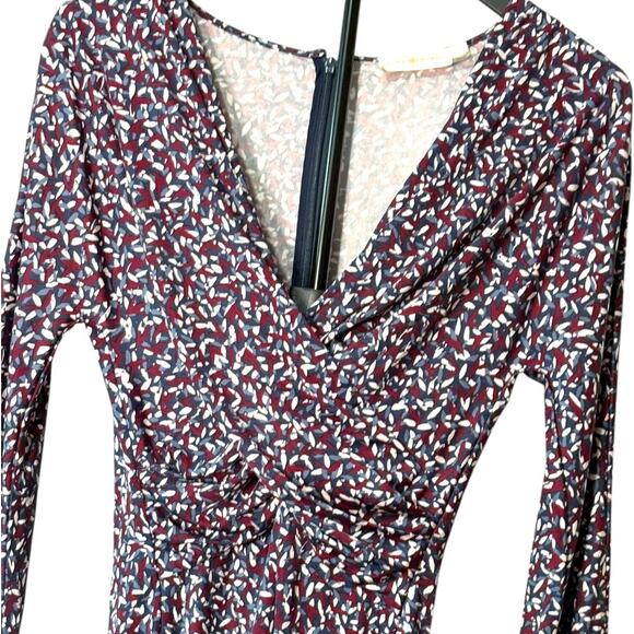 Tory Burch Midi Wrap Dress - 3/4 Sleeve - Silky Smooth - XS - Like New - Picture 8 of 11